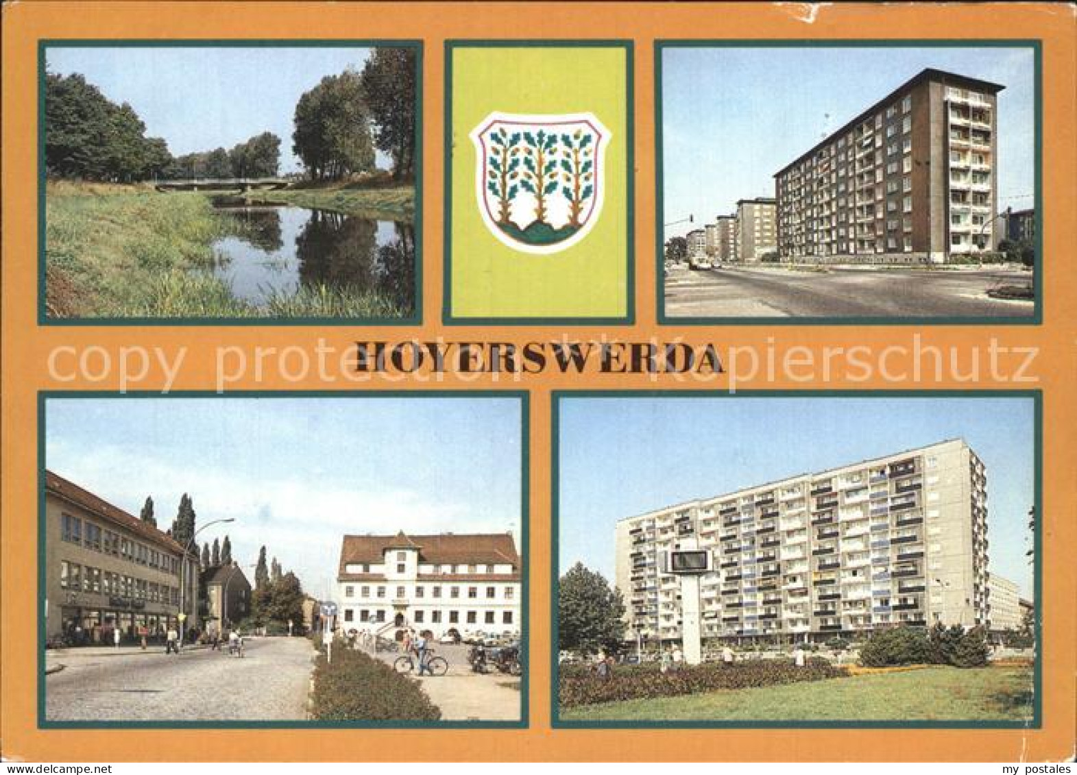 Hoyerswerda Elsterbruecke Rathaus