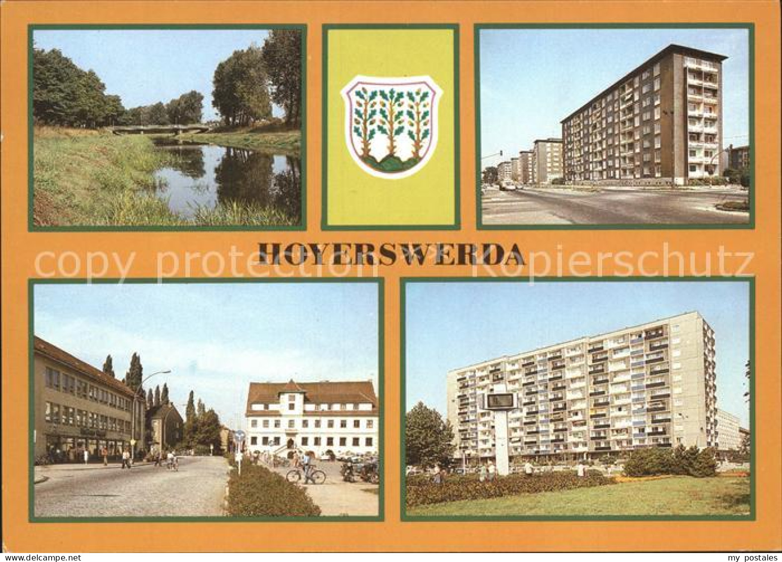 Hoyerswerda Elsterbruecke Wilhelm Pieck Strasse