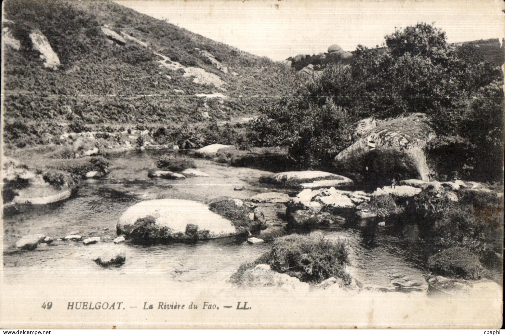 Huelgoat - La Riviere du Fao - CPA