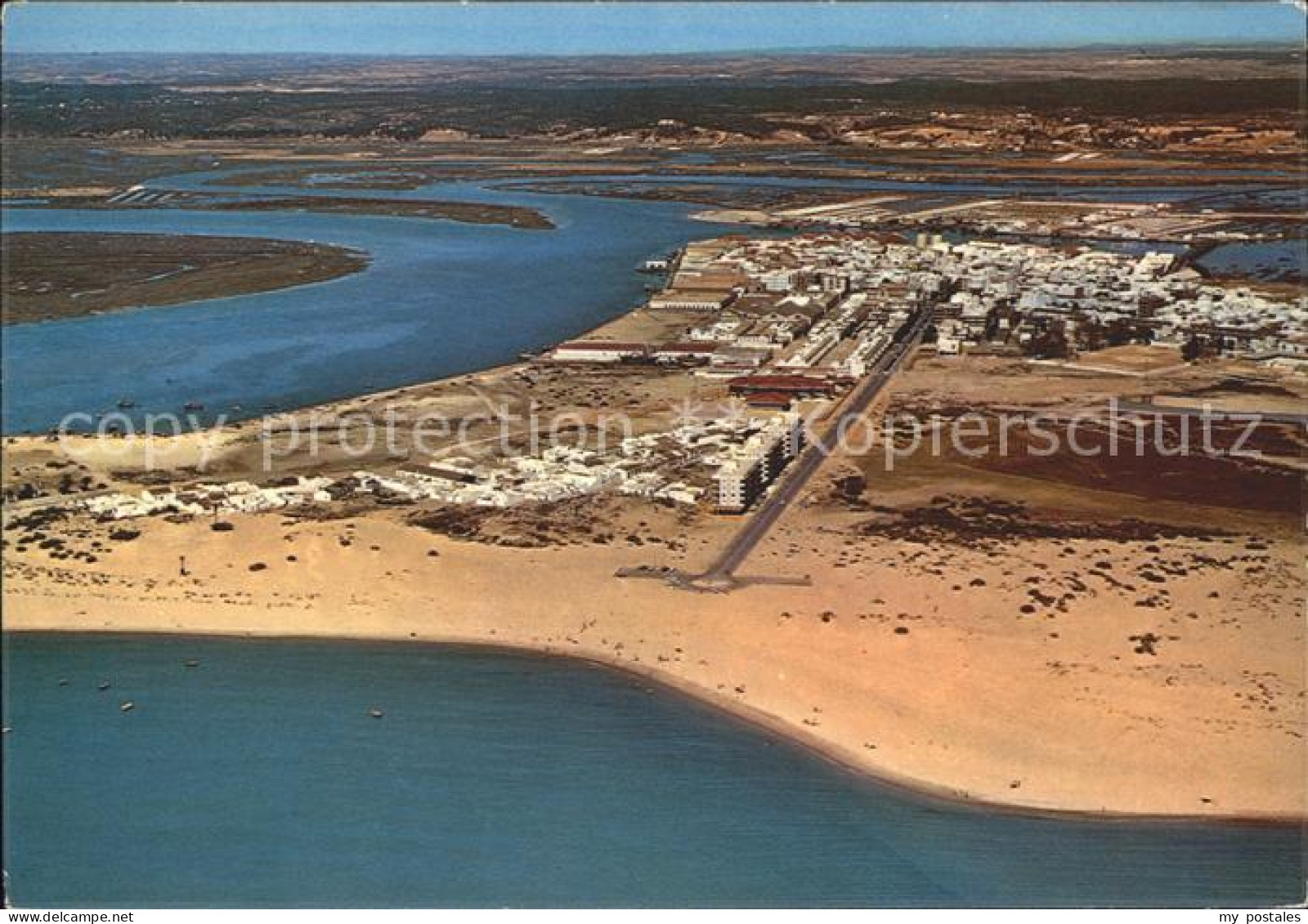 Huelva Isla Cristina Fliegeraufnahme