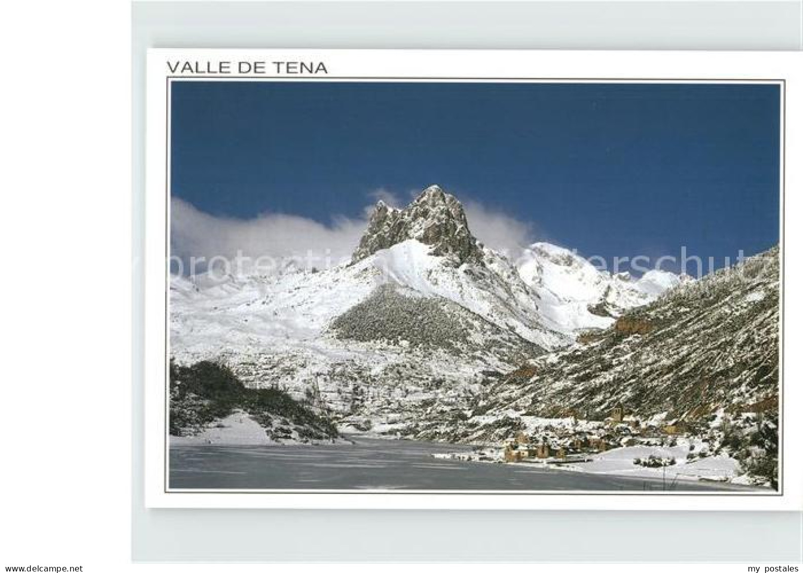 Huesca Valle de Tena Pantano de Lanuza