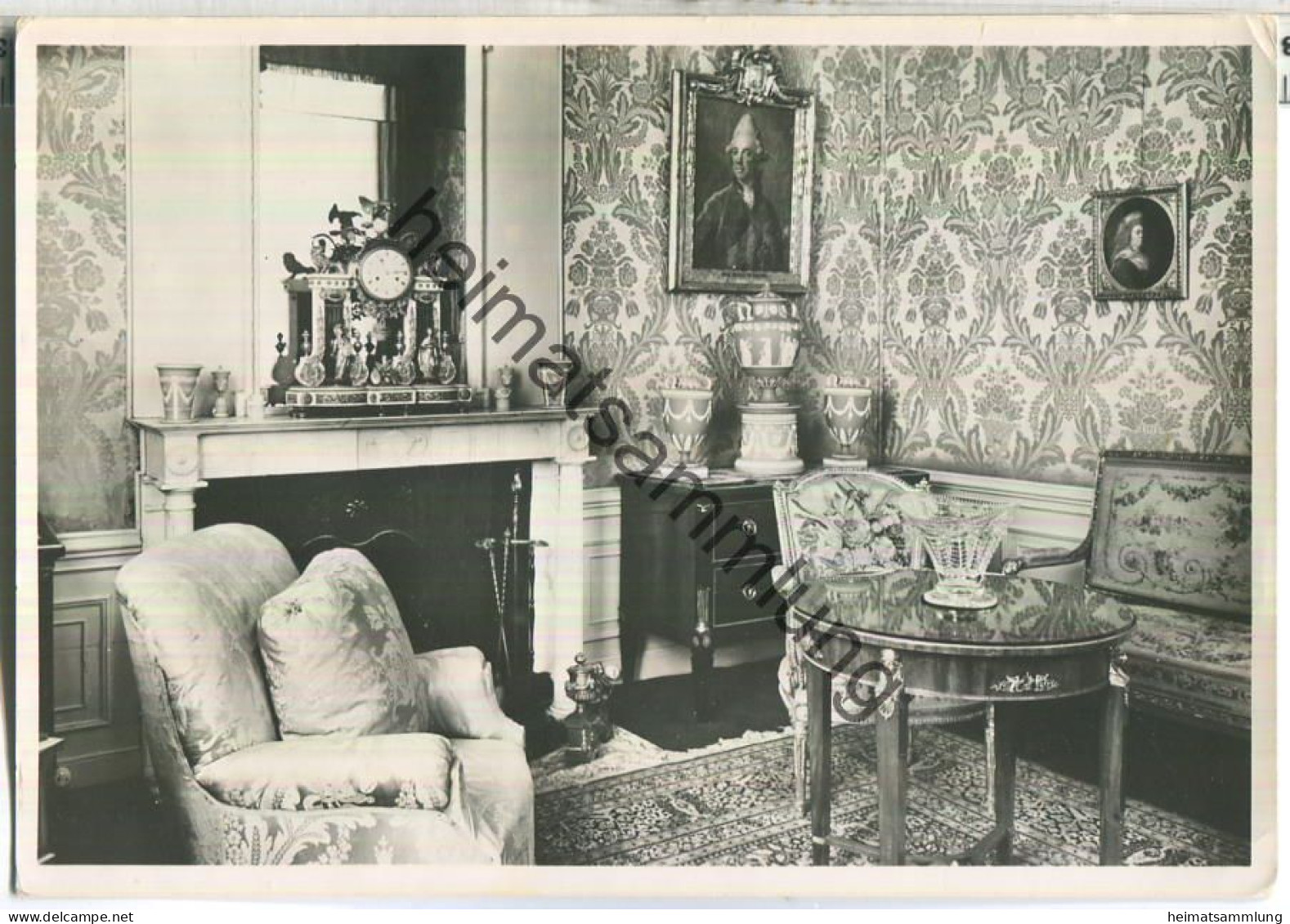 Huis Doorn te Doorn - Boudoir - Foto-Ansichtskarte