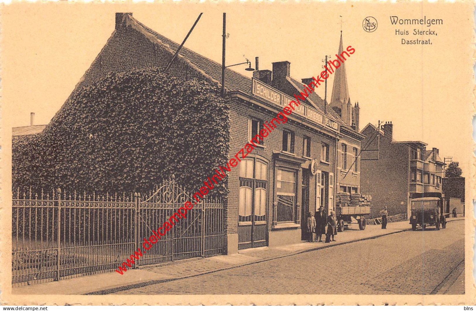 Huis Sterckx - Dasstraat - Schilder J. Sterckx Driesen Behanger - Wommelgem
