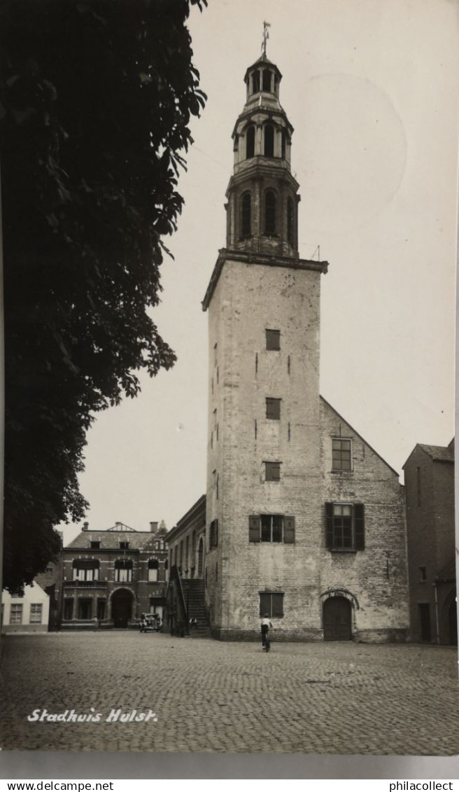 Hulst (Zld.) Stadhuis - Newo Fotokaart 1938