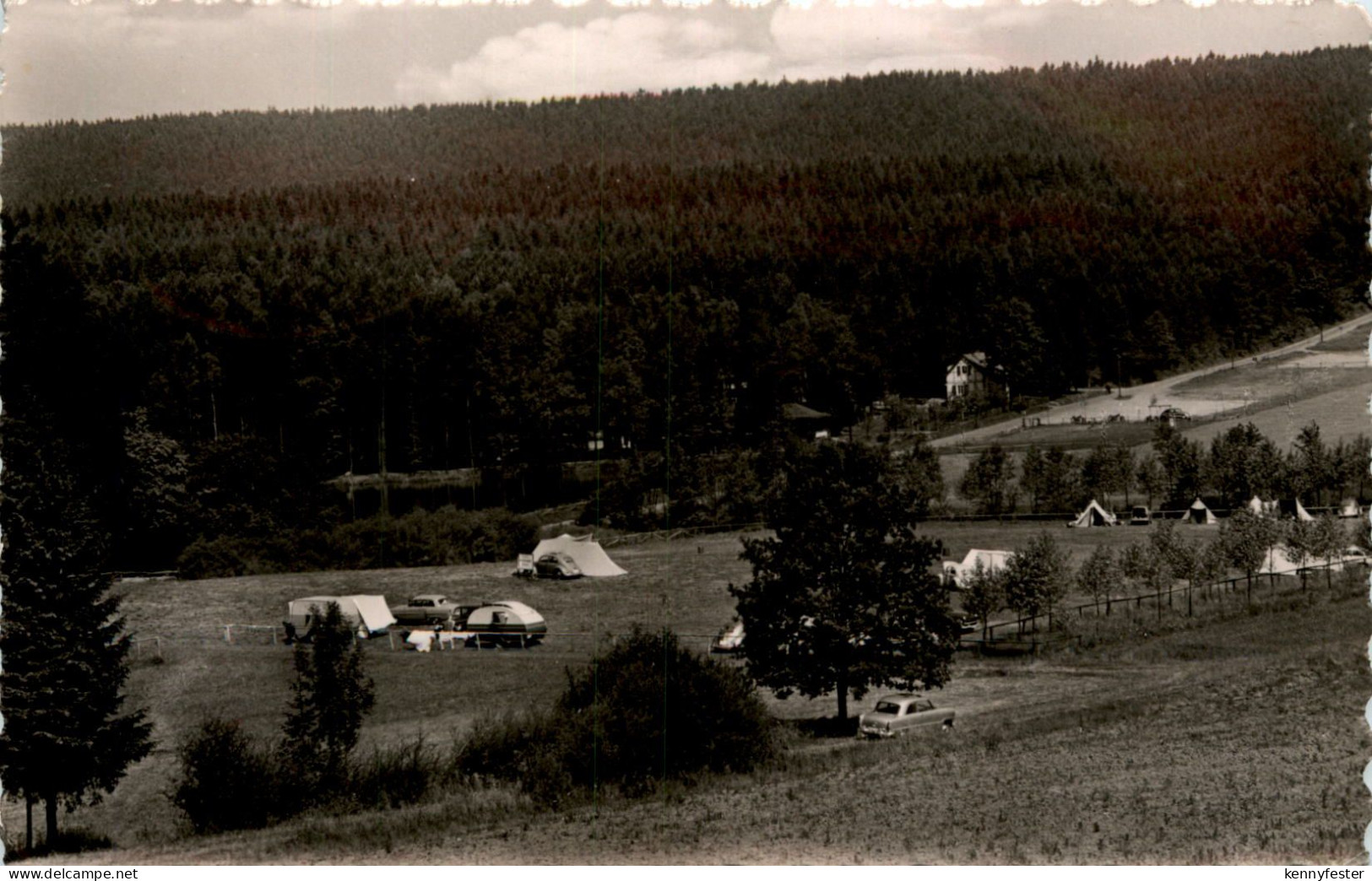 Hünfeld, die Praforst, Campingplatz