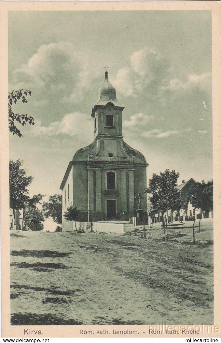 * HUNGARY - Kirva - Rom.kath.templom, Rom kath.Kirche (Green v.)
