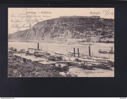Ungarn Hungary Budapest Blocksberg 1902