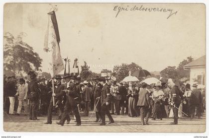 EGER  1910-20. Dalosverseny, fotós képeslap