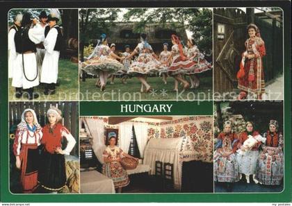 Ungarn Trachtengruppen