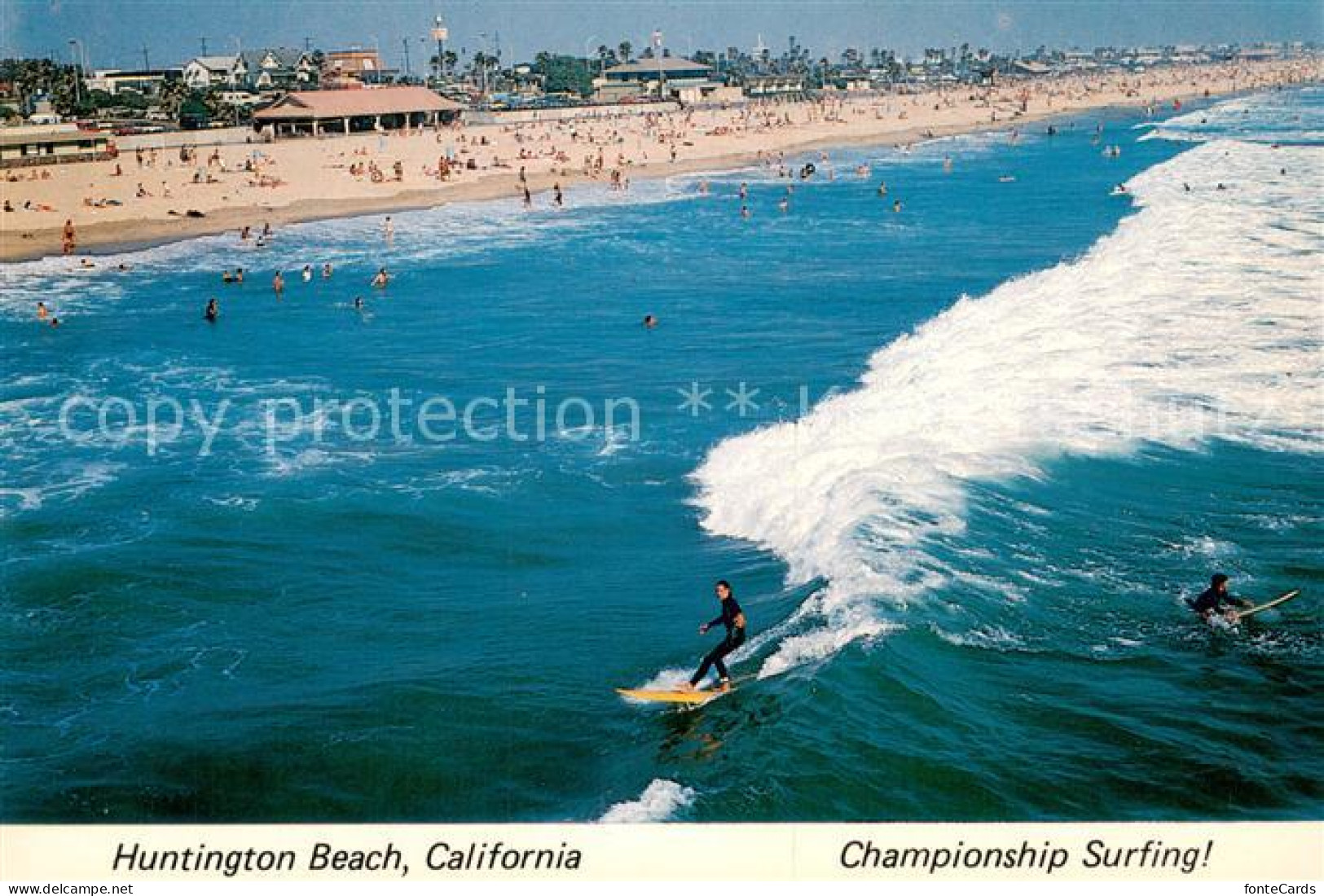 Huntington Beach California Fliegeraufnahme