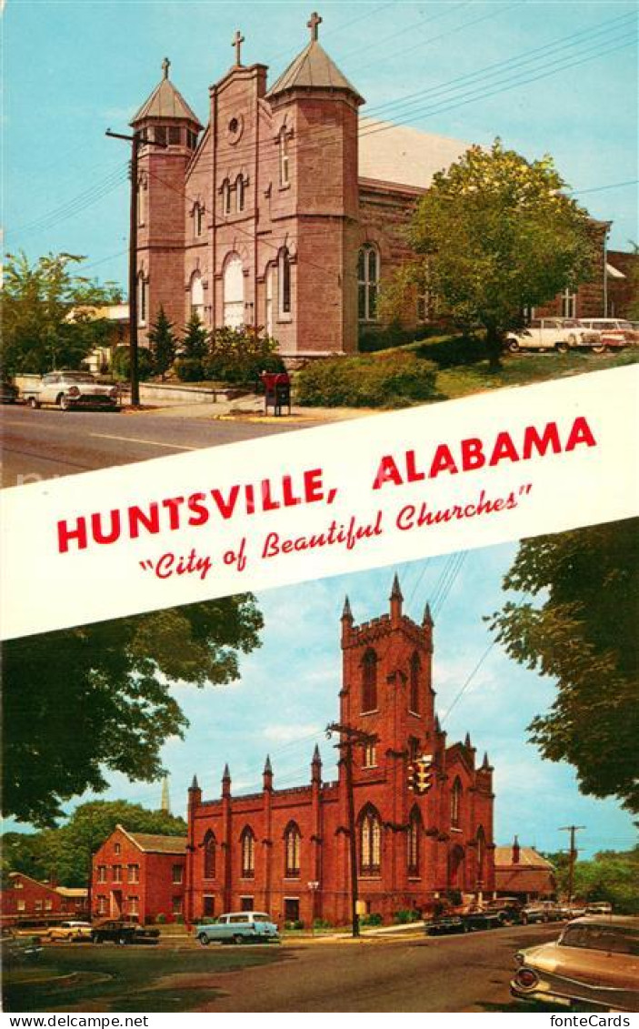 Huntsville Alabama City of beautiful churches