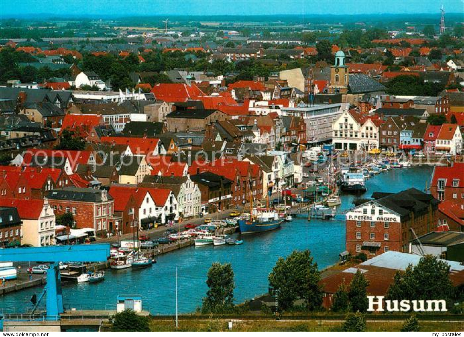 Husum Nordfriesland Binnenhafen