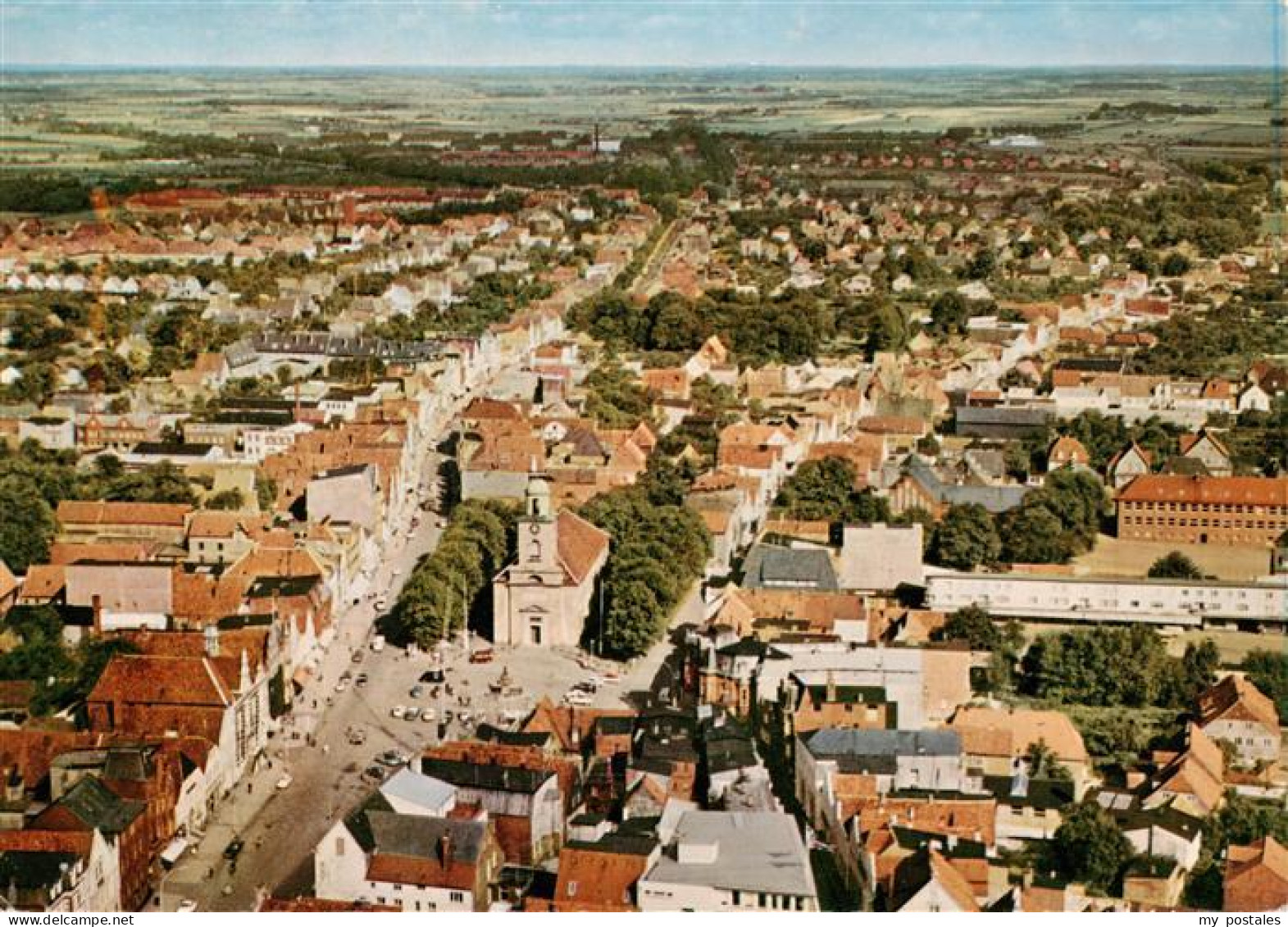 Husum  Nordfriesland Fliegeraufnahme