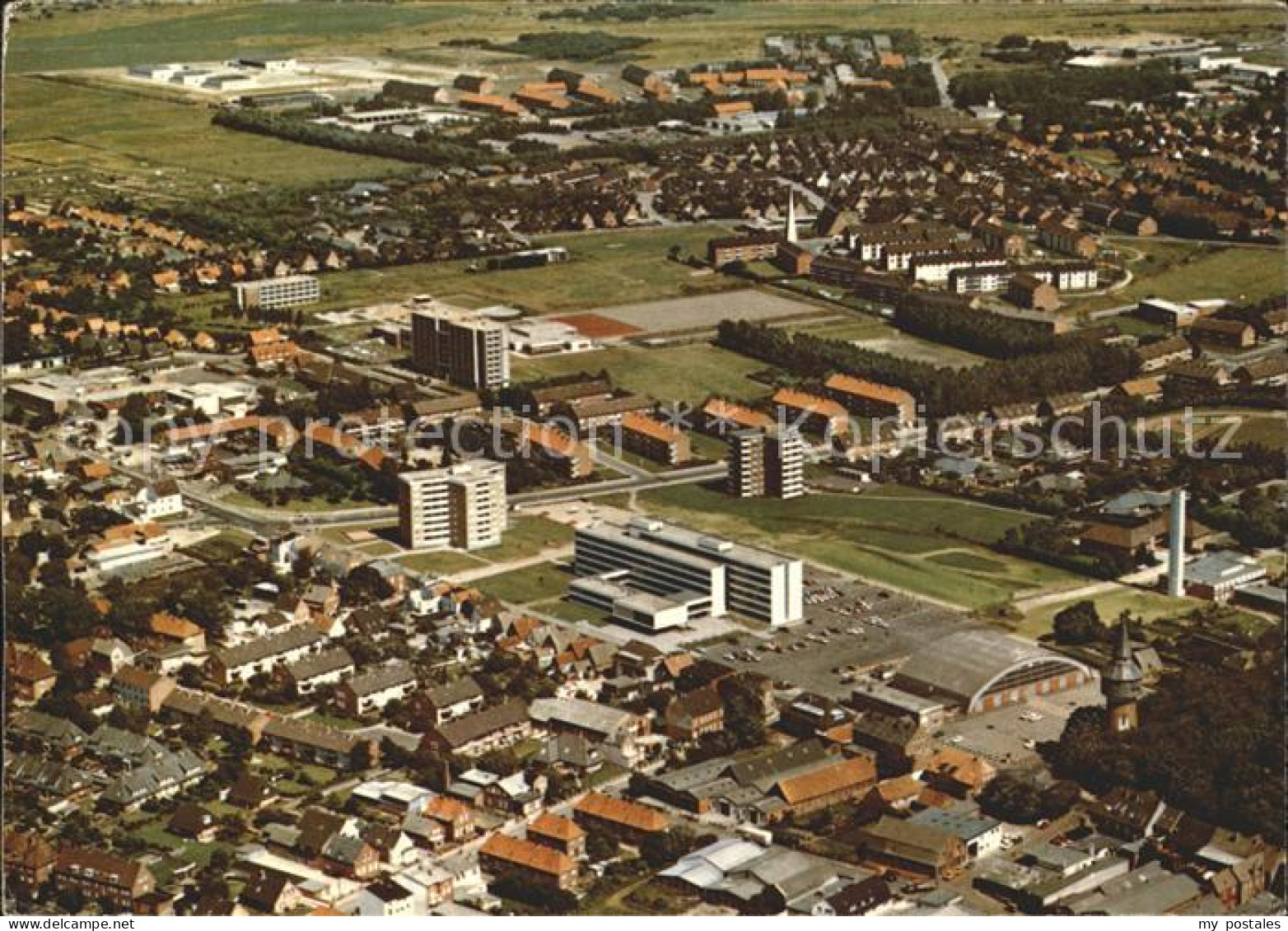 Husum Nordfriesland Fliegeraufnahme