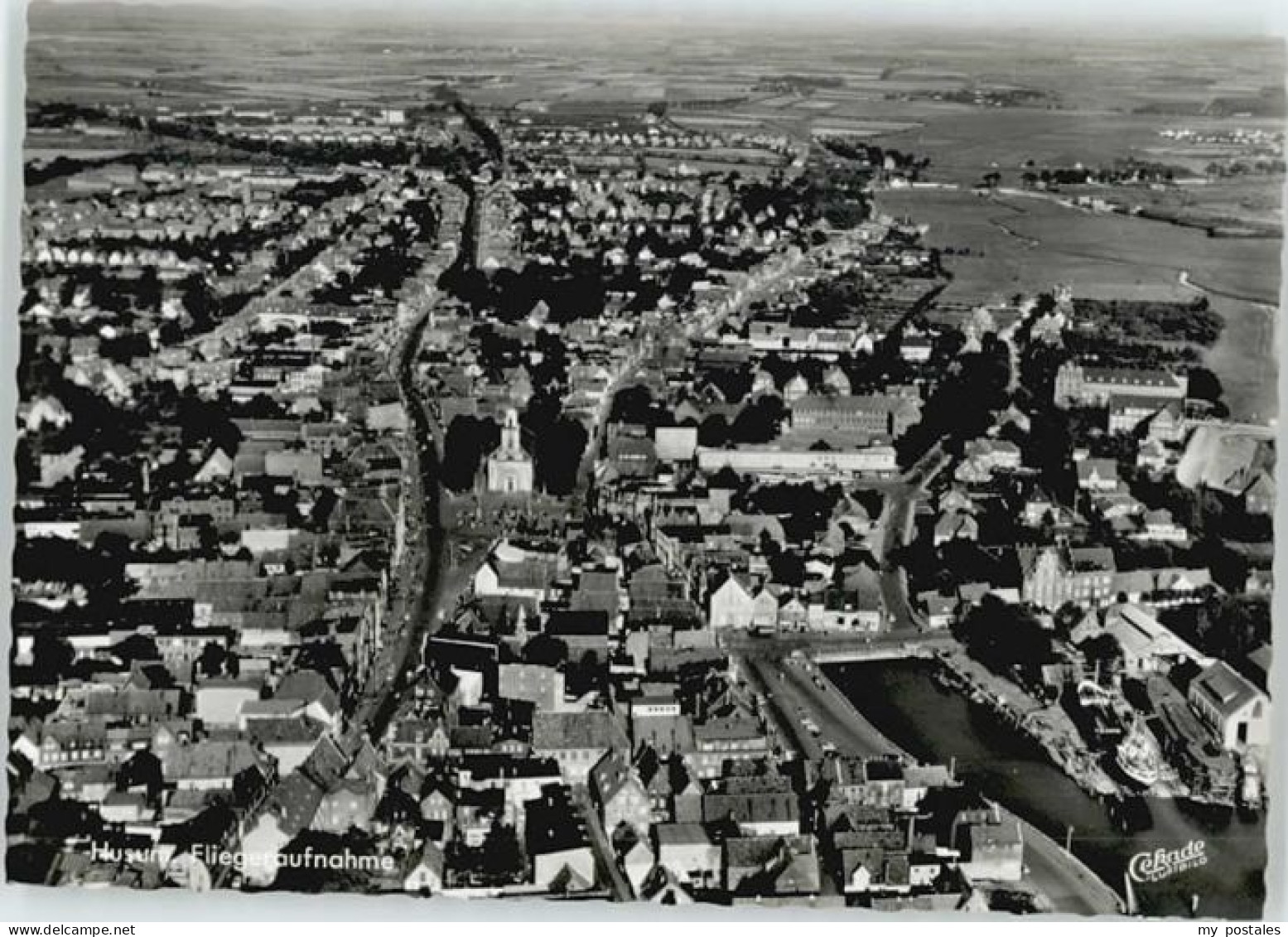 Husum Nordfriesland Fliegeraufnahme