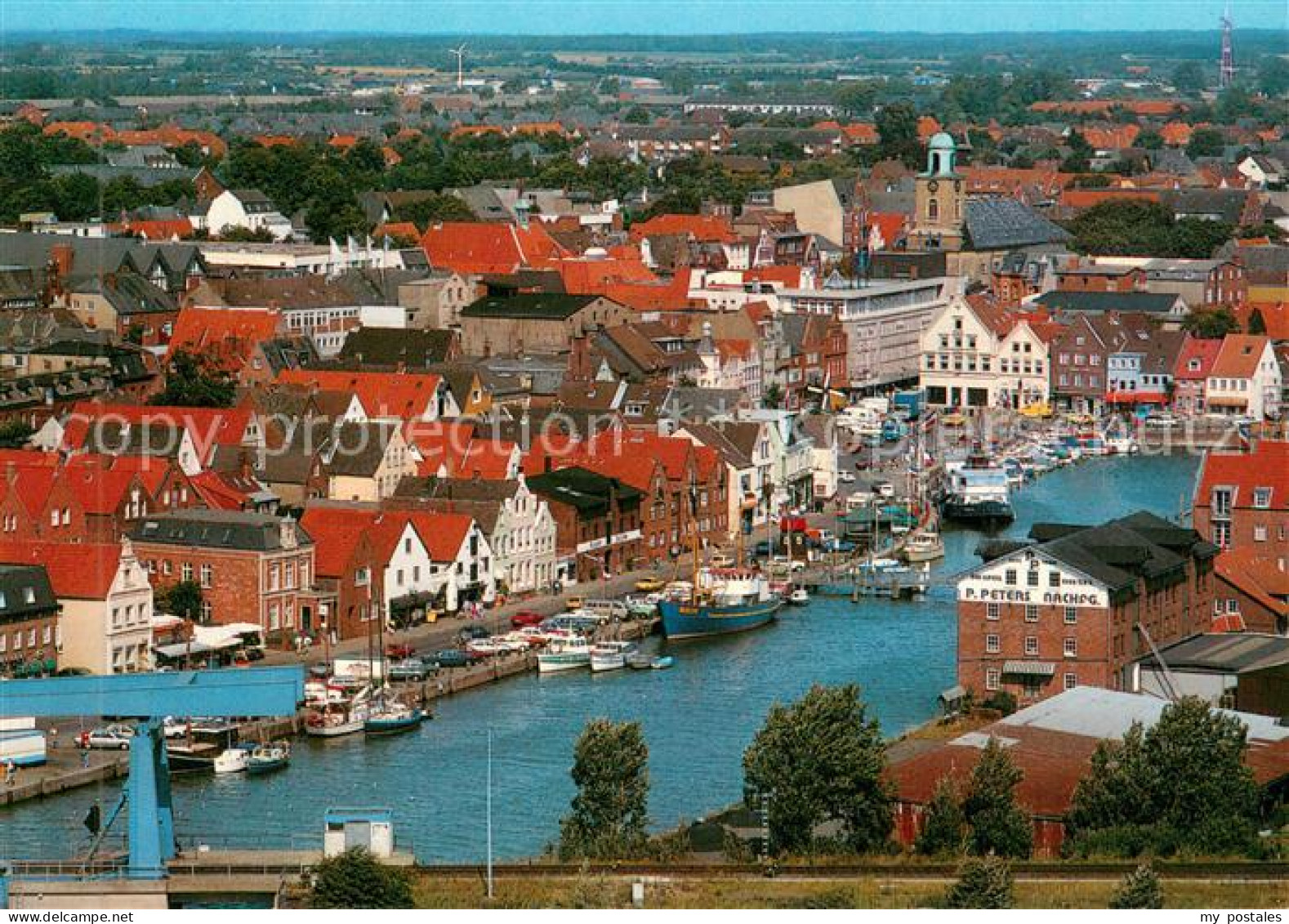 Husum Nordfriesland Fliegeraufnahme