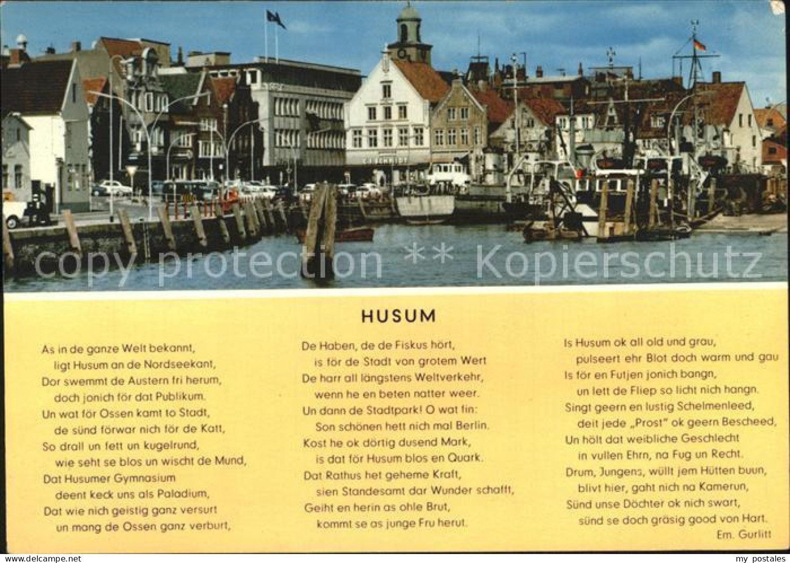 Husum Nordfriesland Hafenpartie