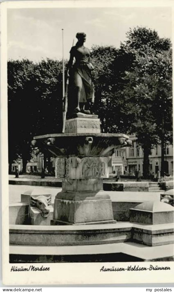 Husum Nordfriesland Husum Asmussen Woldsen Brunnen