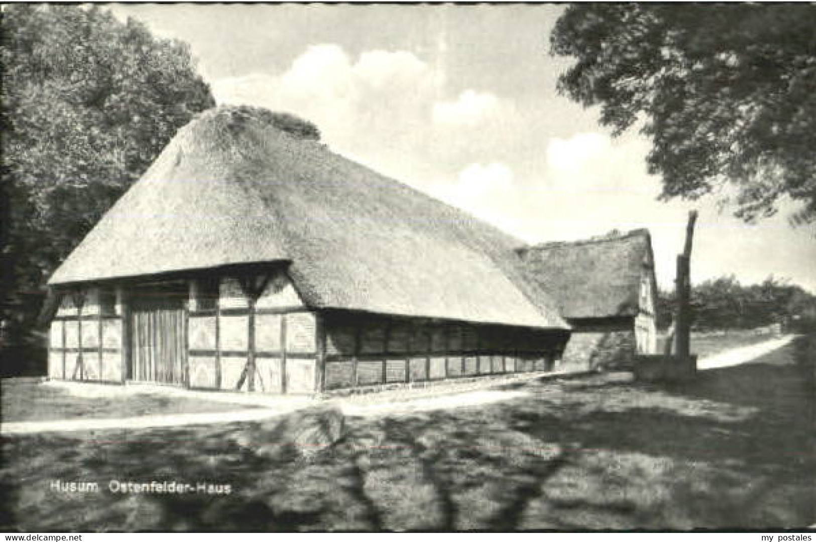 Husum Nordfriesland Husum Ostenfelder Haus ungelaufen ca. 1955