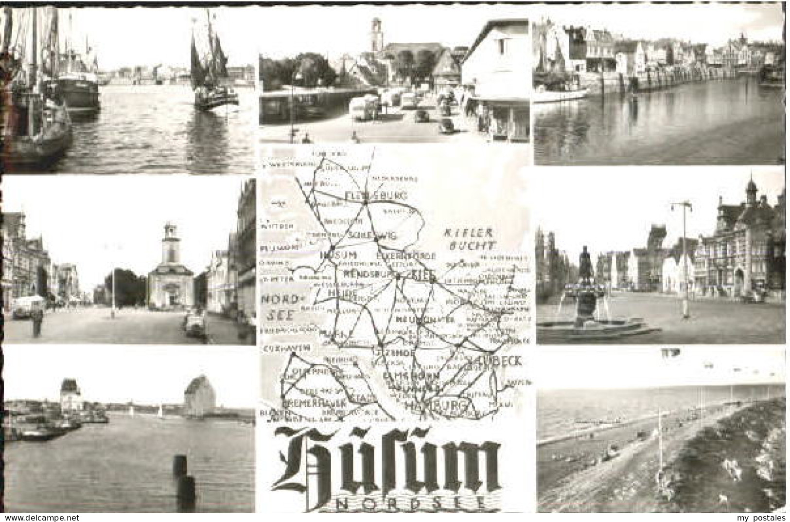 Husum Nordfriesland Husum  x 1955