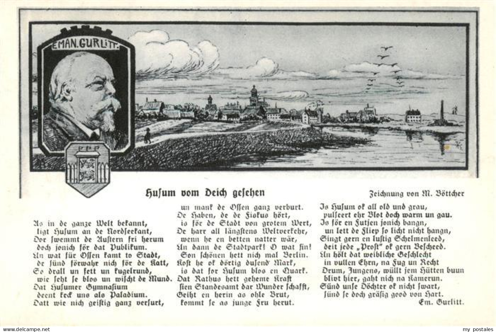 Husum  Nordfriesland Panorama