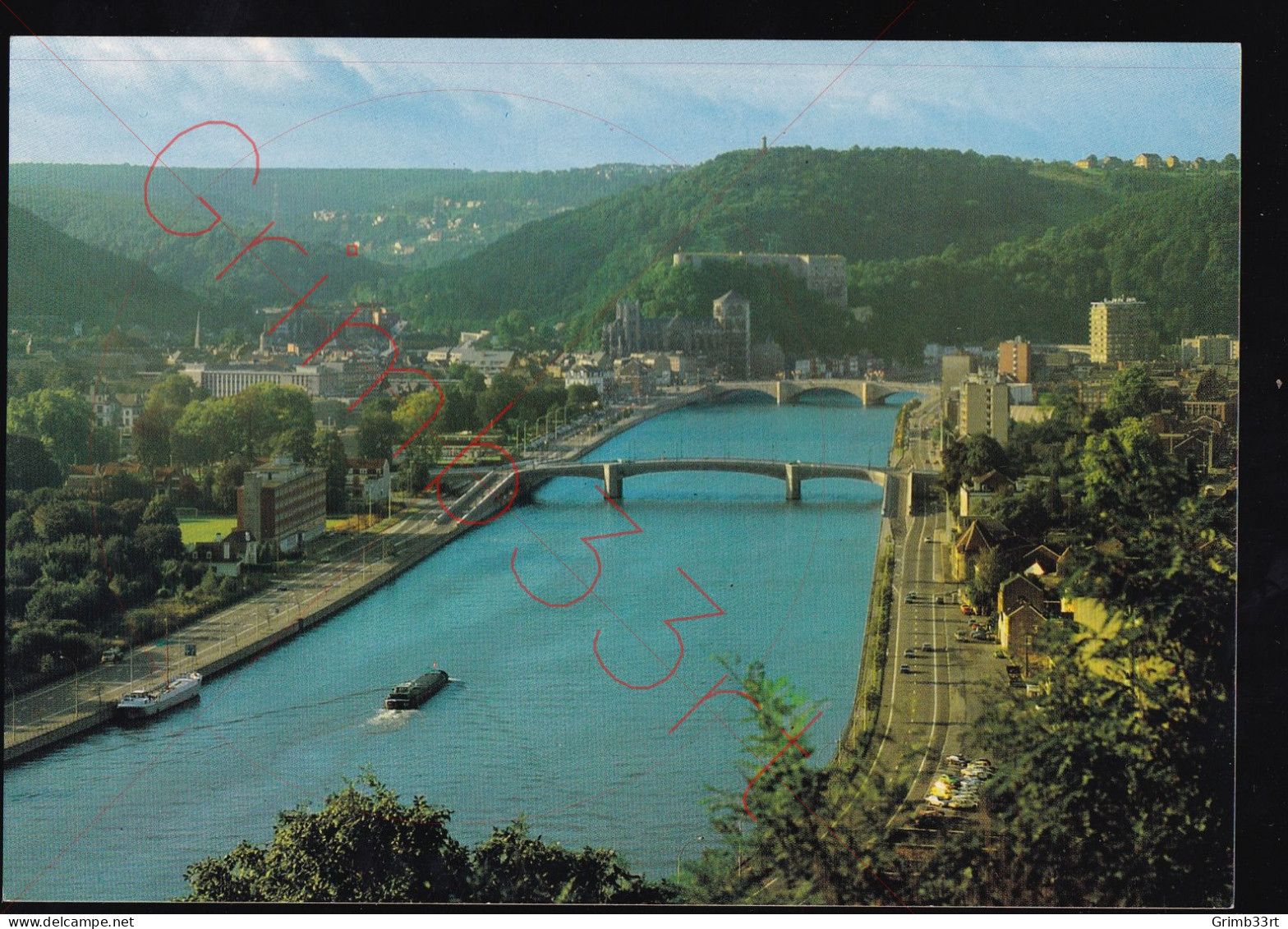 Huy - Panorama - postkaart