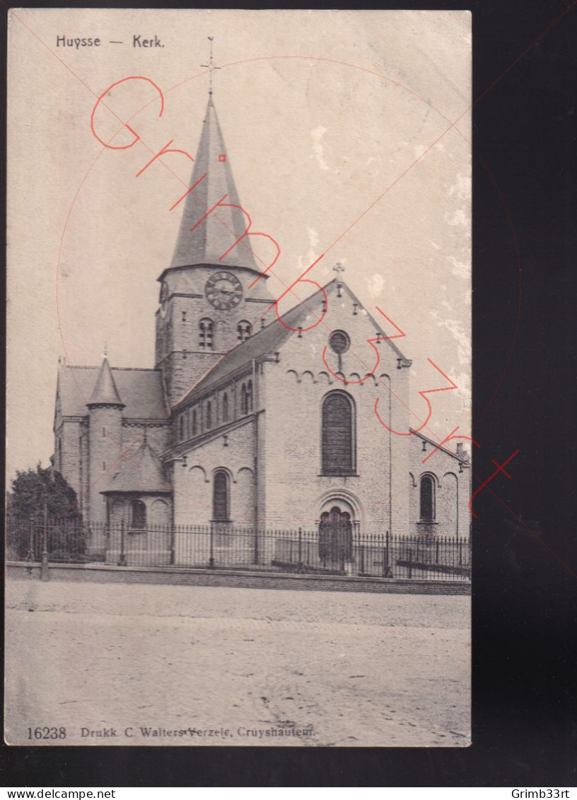 Huysse - Kerk - postkaart