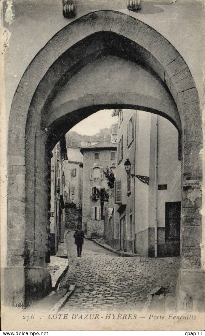 Hyeres CPA Porte Feneuille