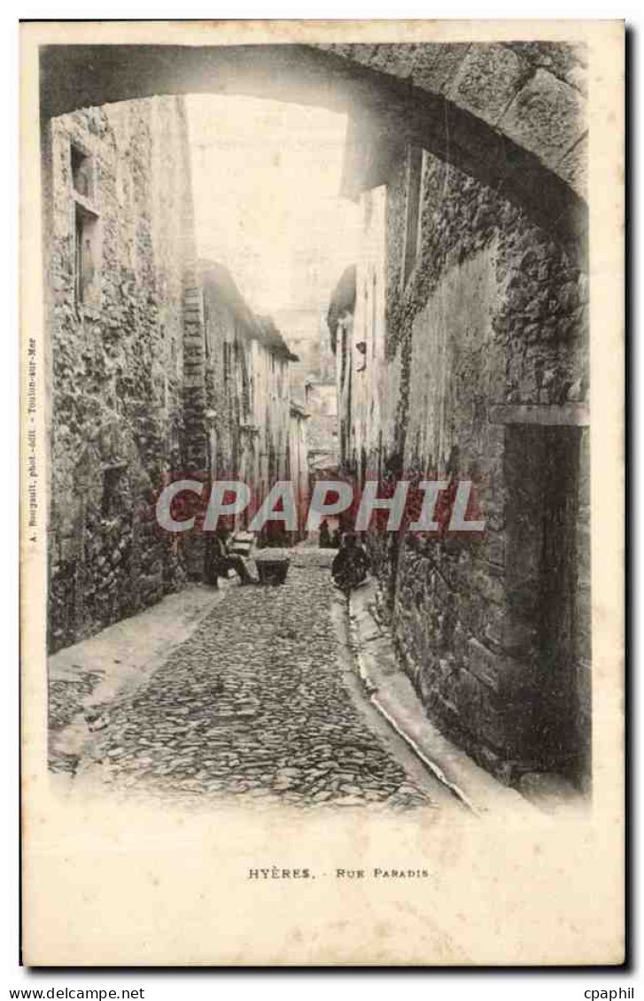 Hyeres CPA Rue paradis