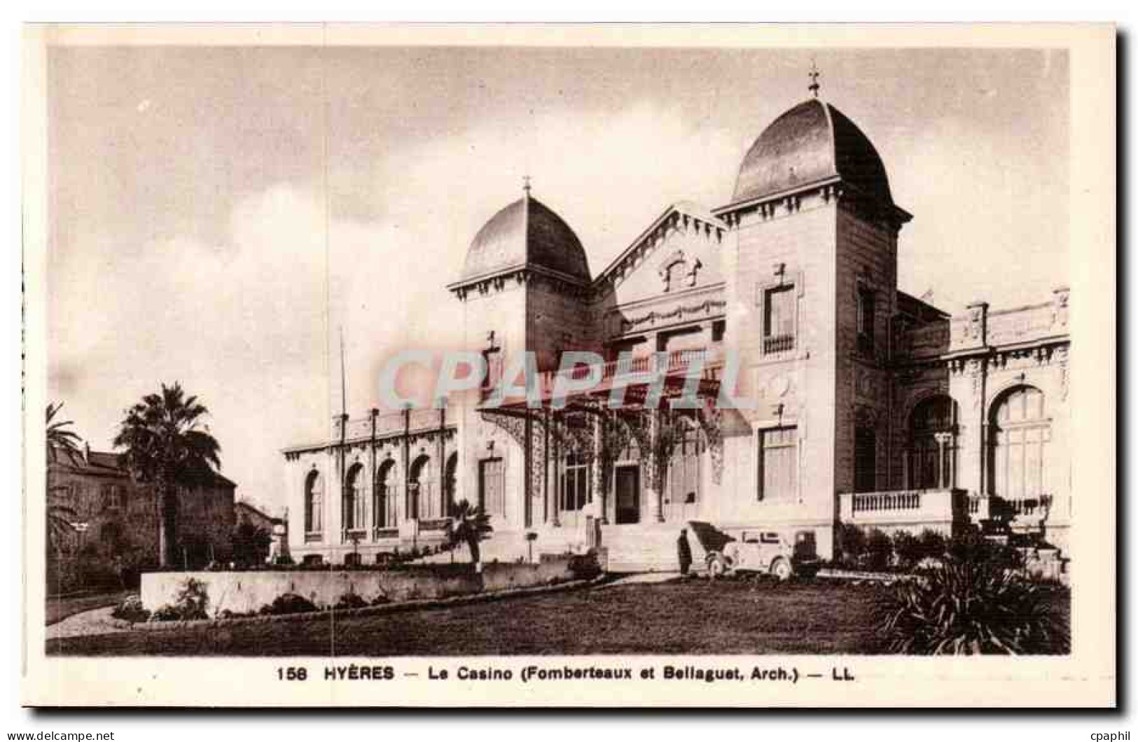 Hyeres les Palmiers - Le Casino - CPA