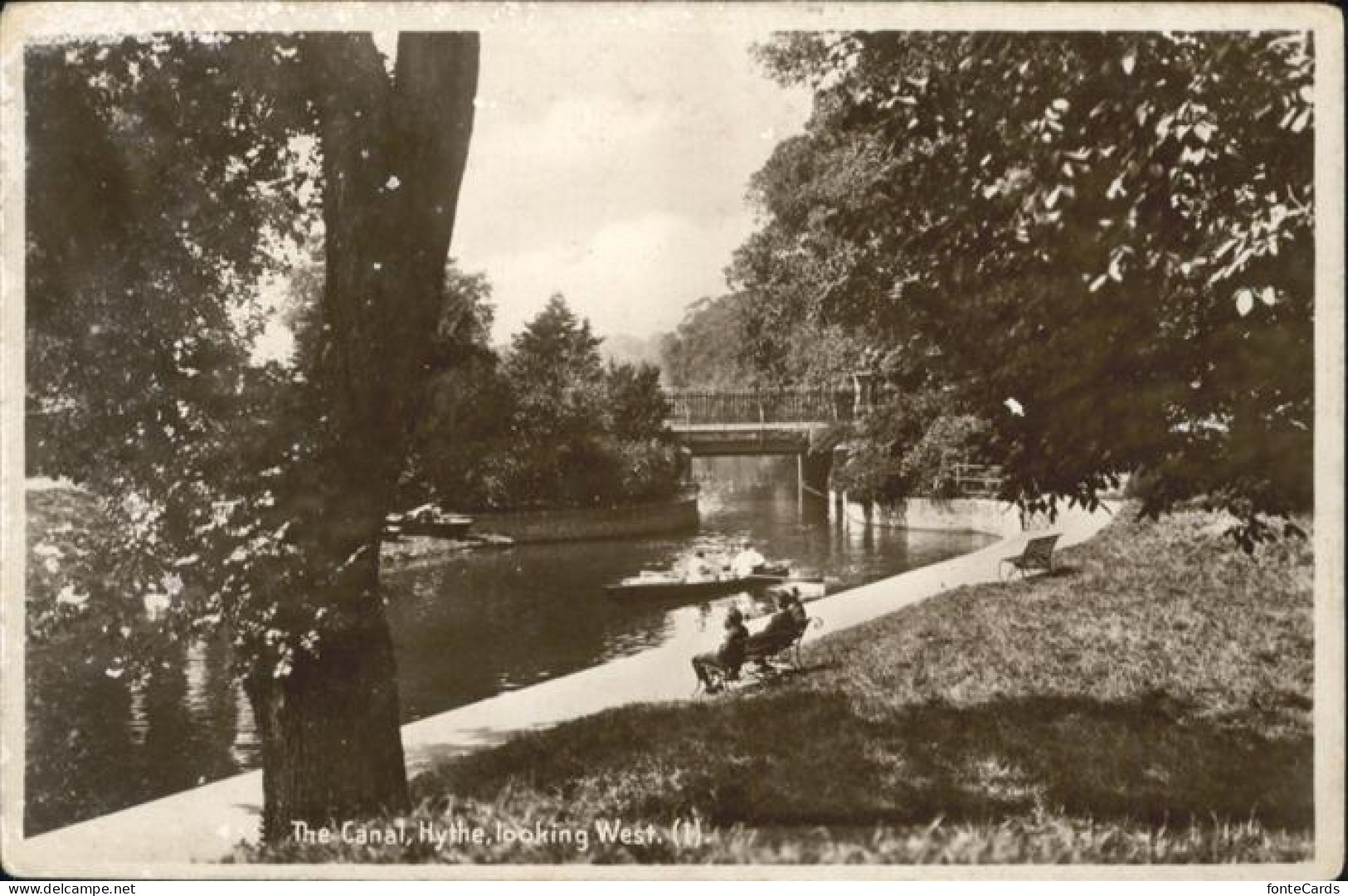 Hythe Kent Canal Bruecke