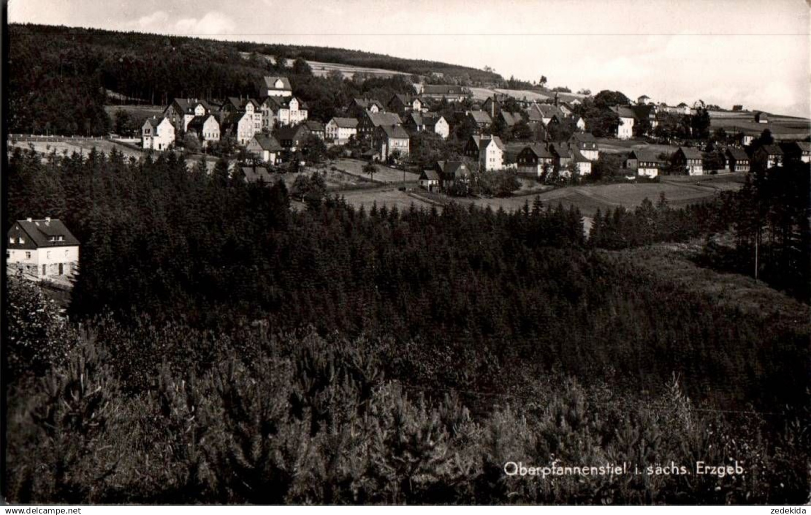 I0047 - Oberpfannenstiel bei Lauter Bernsbach - Verlag Wilhelm Vogel