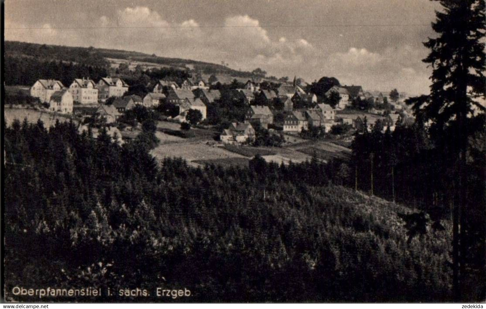 I0054 - Oberpfannenstiel bei Lauter Bernsbach - Verlag Wilhelm Vogel