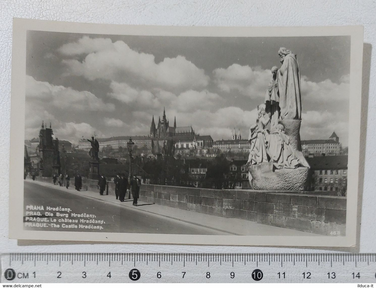 I121577 Cartolina - Repubblica Ceca - Praga - Castello