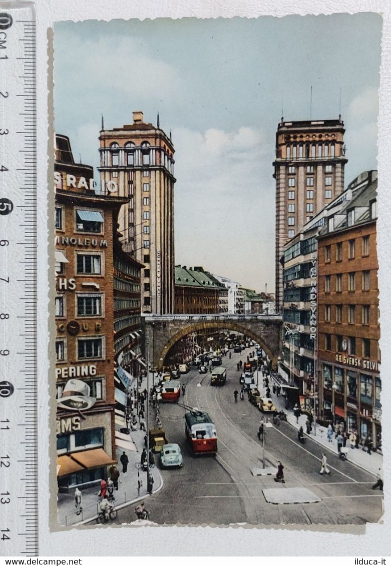 I122013 Cartolina Svezia - Stockholm - Kungstornen - VG 1954