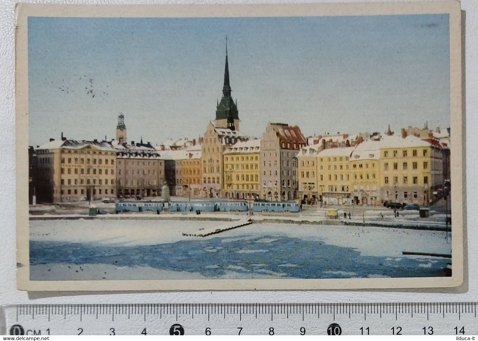 I122015 Cartolina Svezia - Stockholm - Kornhamnstorg, Storkyrkan och - VG 1964
