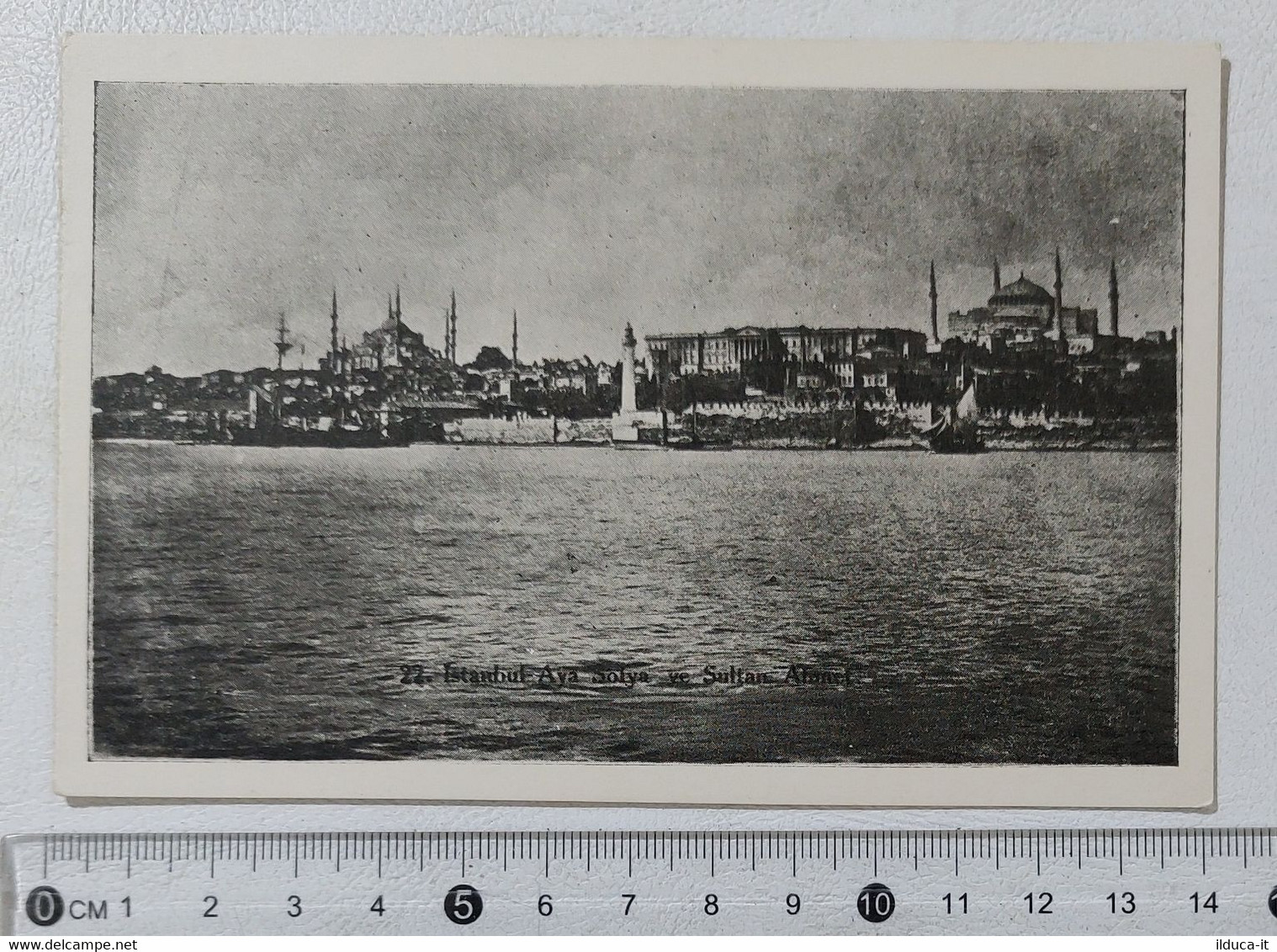 I122063 Cartolina Turchia - Istanbul - Aya Sofia ye Sultan Ahmet