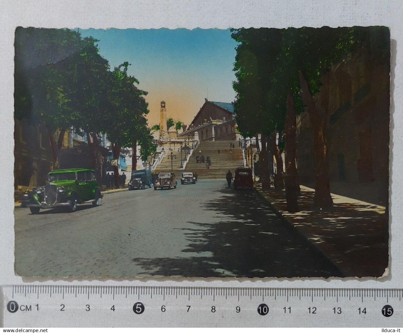 I123623 Cartolina - Francia - Marsiglia Marseille -Boulevard D'Athenes