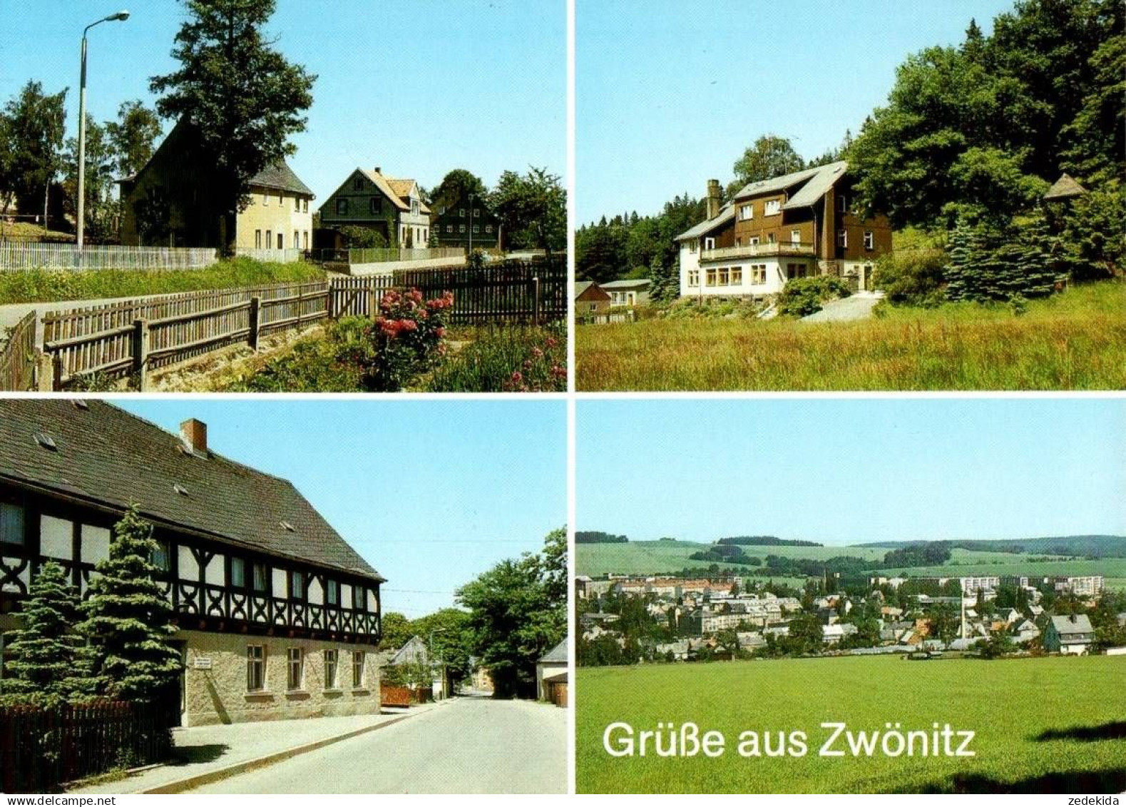 I2913 - TOP Zwönitz - Bild und Heimat Reichenbach Qualitätskarte