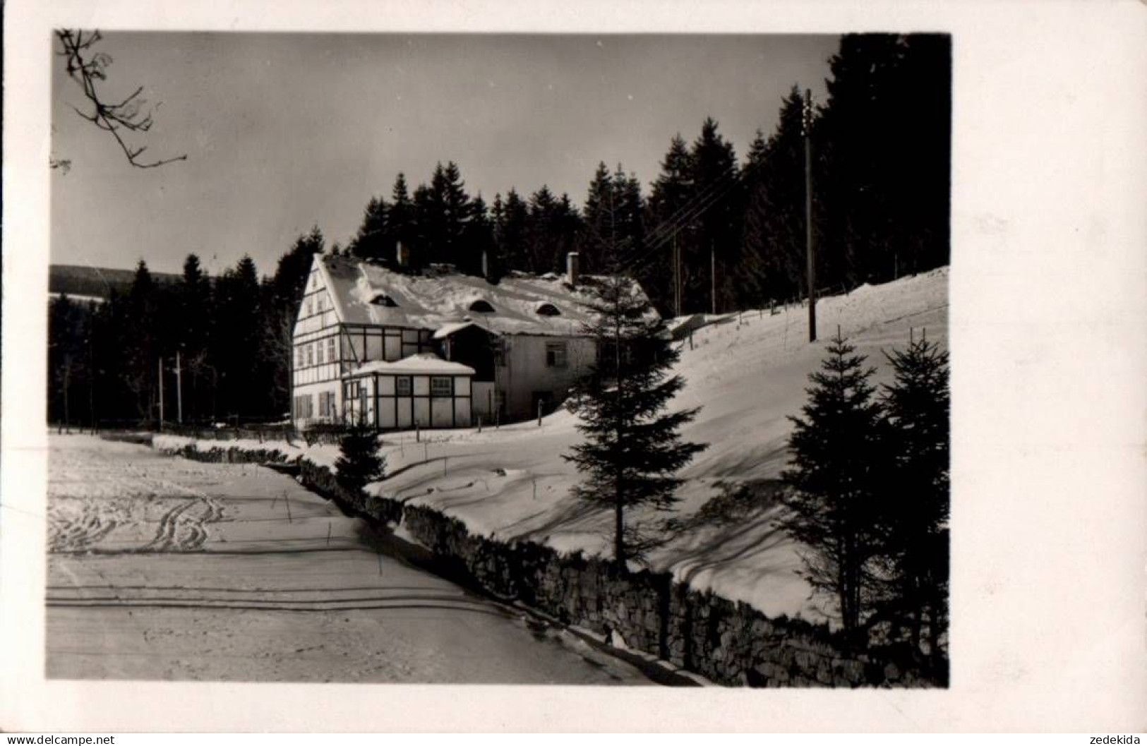 I3616 - Neudorf (Sehmatal) Jugendherberge Chemnitzer Wanderheim Bahnpost - Verlag G. Rade