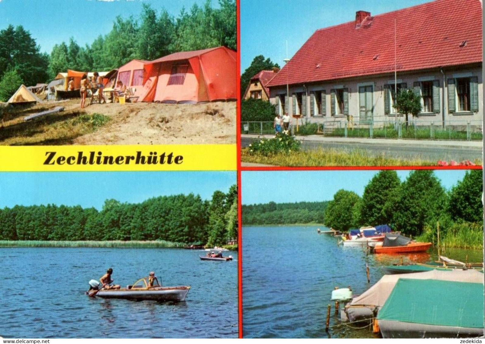 I7755 - Zechlinerhütte Zeltplatz Kälberkoppel - Verlag Bild und Heimat Reichenbach