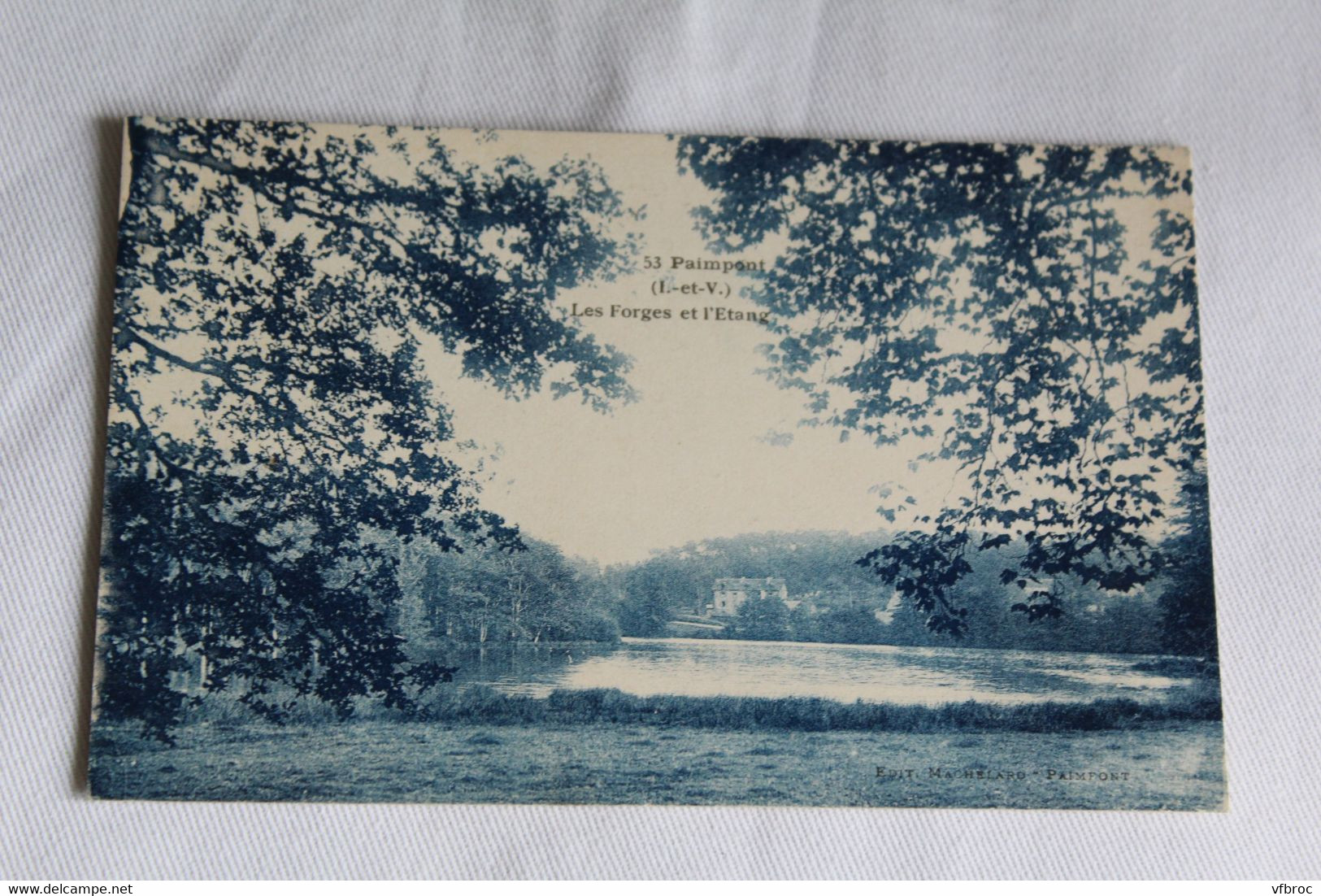I795, Paimpont, les forges et l'étang, Ille et Vilaine 35