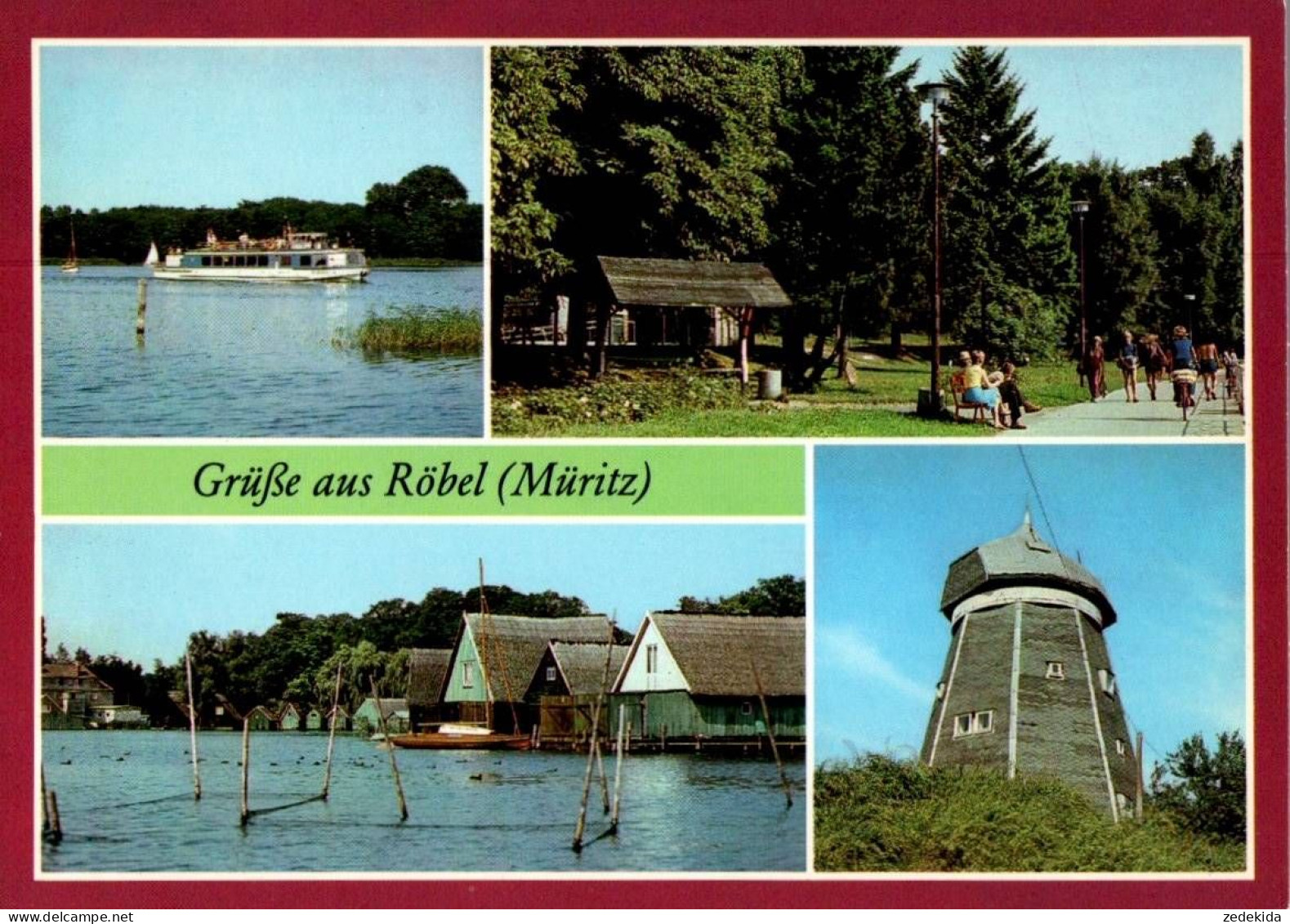 I9818 - TOP Röbel Schampermühle - Verlag Bild und Heimat Reichenbach