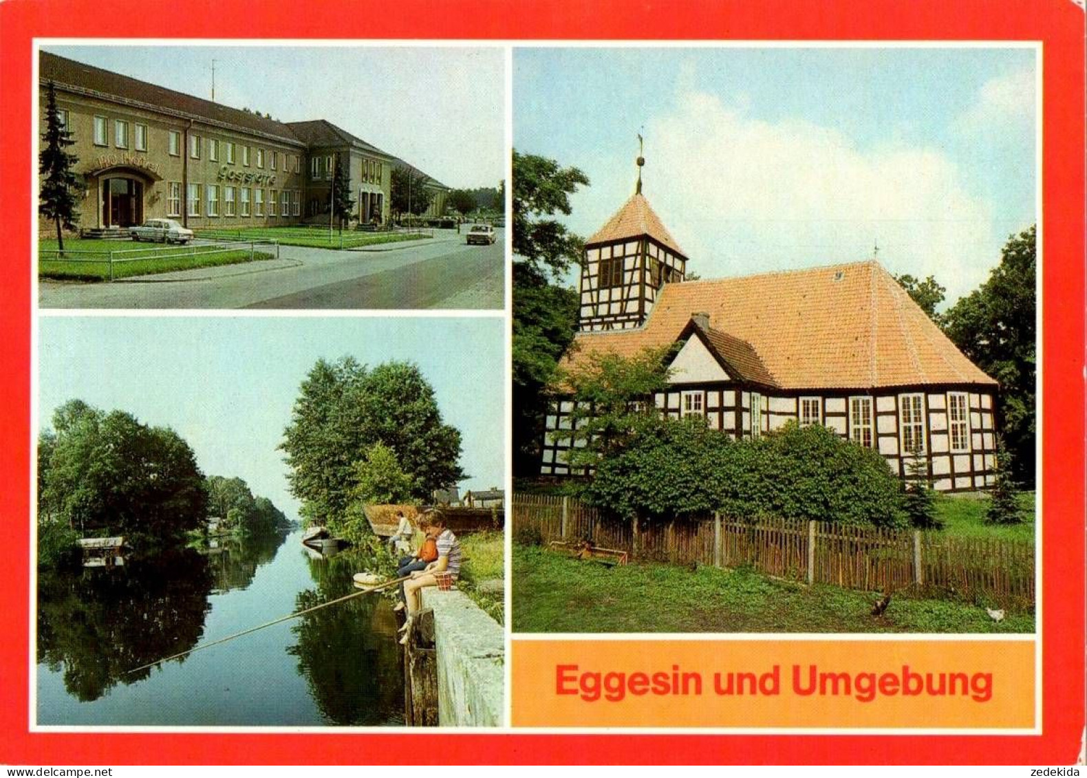 I9841 - TOP Eggesin HO Hotel - Verlag Bild und Heimat Reichenbach
