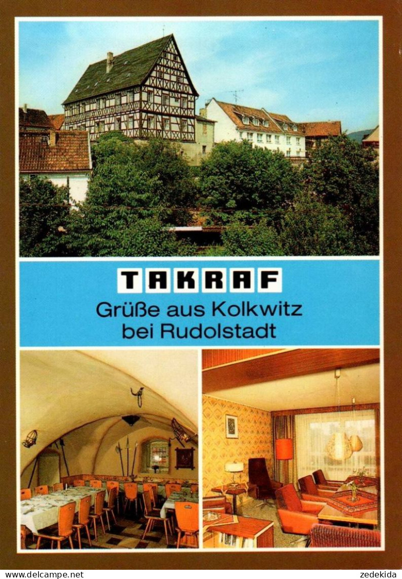 I9918  - TOP Kolkwitz Kulturzentrum VEB Saalfelder Hebezeuge TAKRAF - Verlag Bild und Heimat Reichenbach