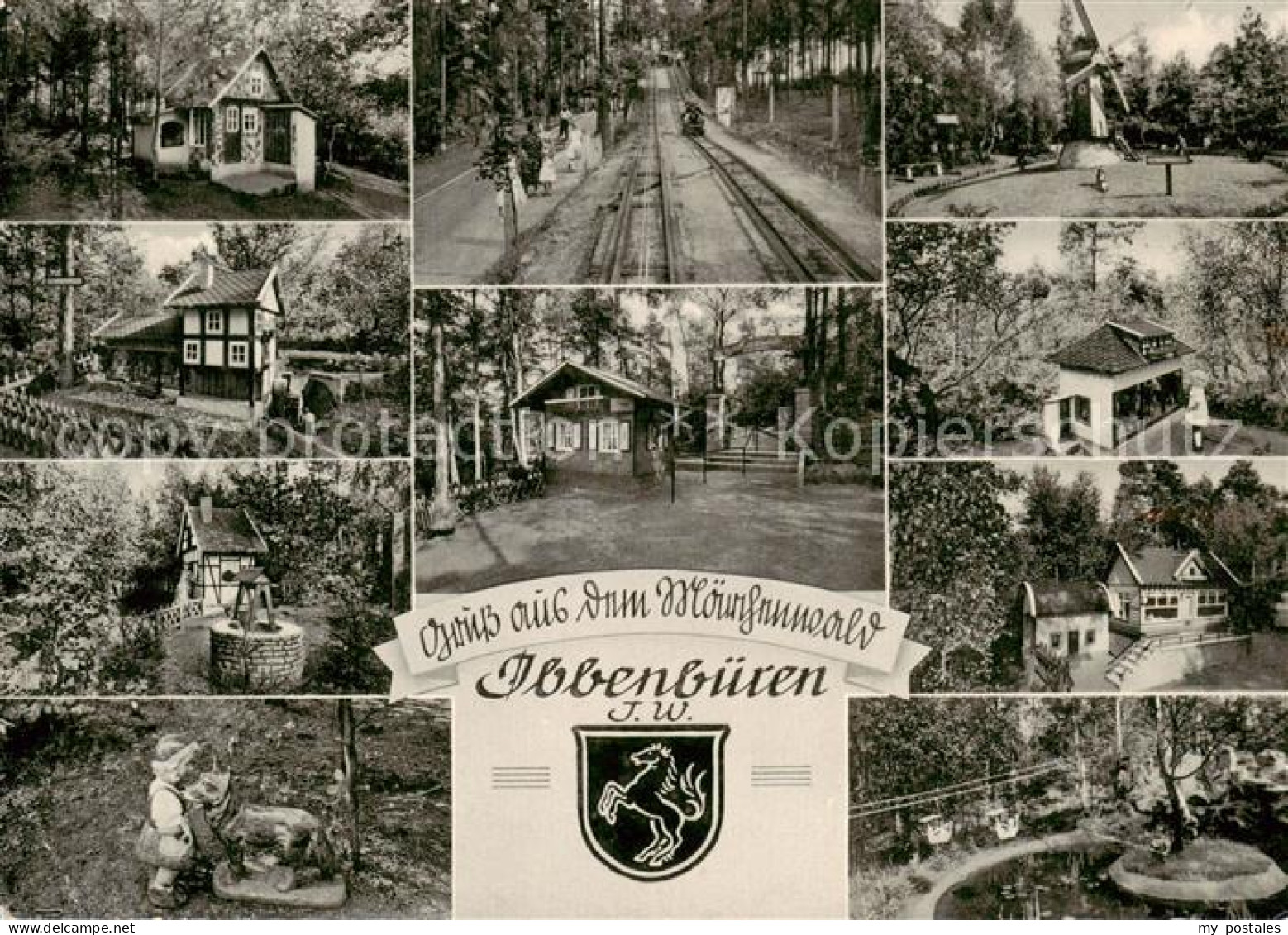 Ibbenbueren Maerchenwald Teilansichten