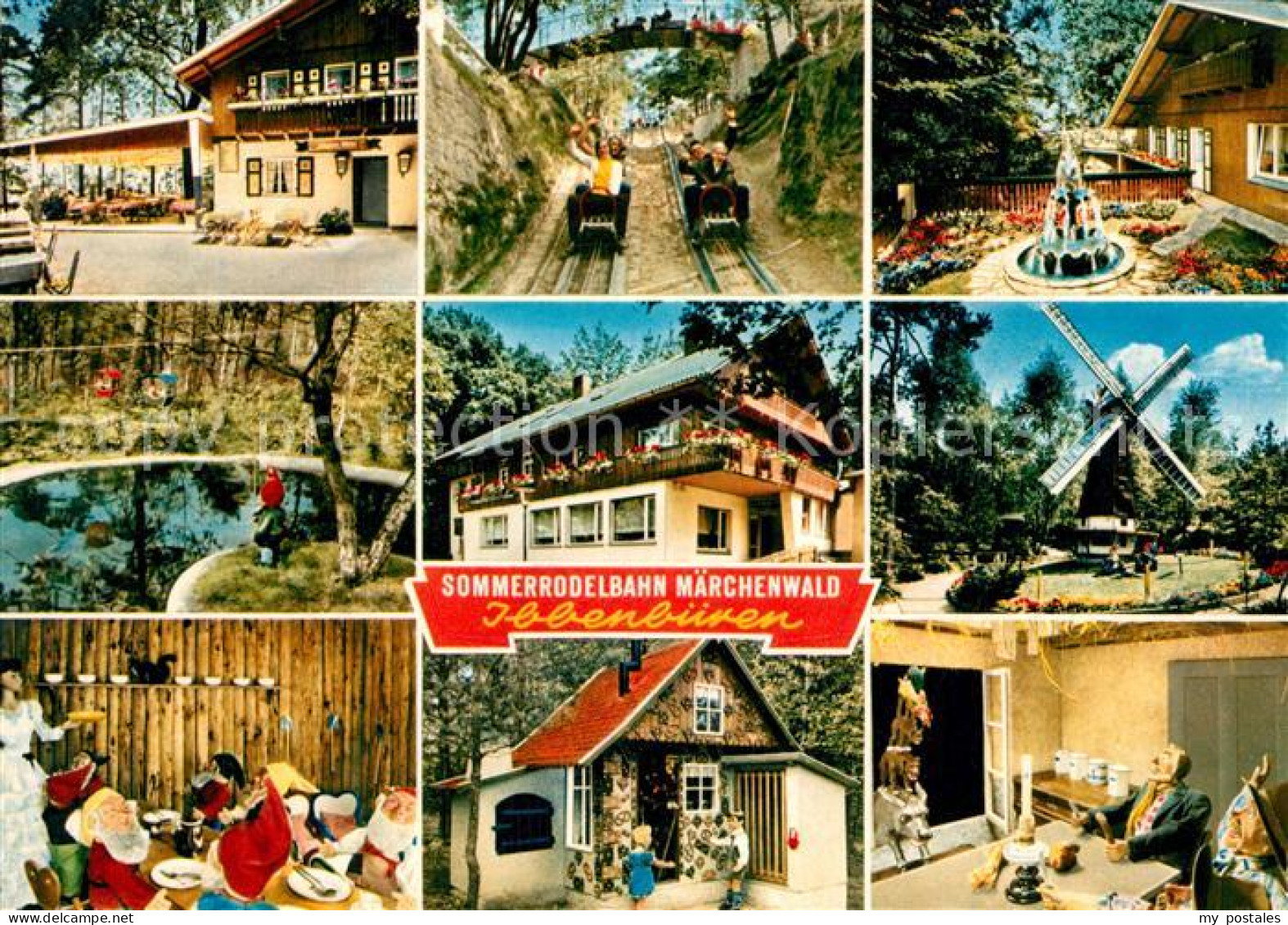 Ibbenbueren Sommerrodelbahn Maerchenwald