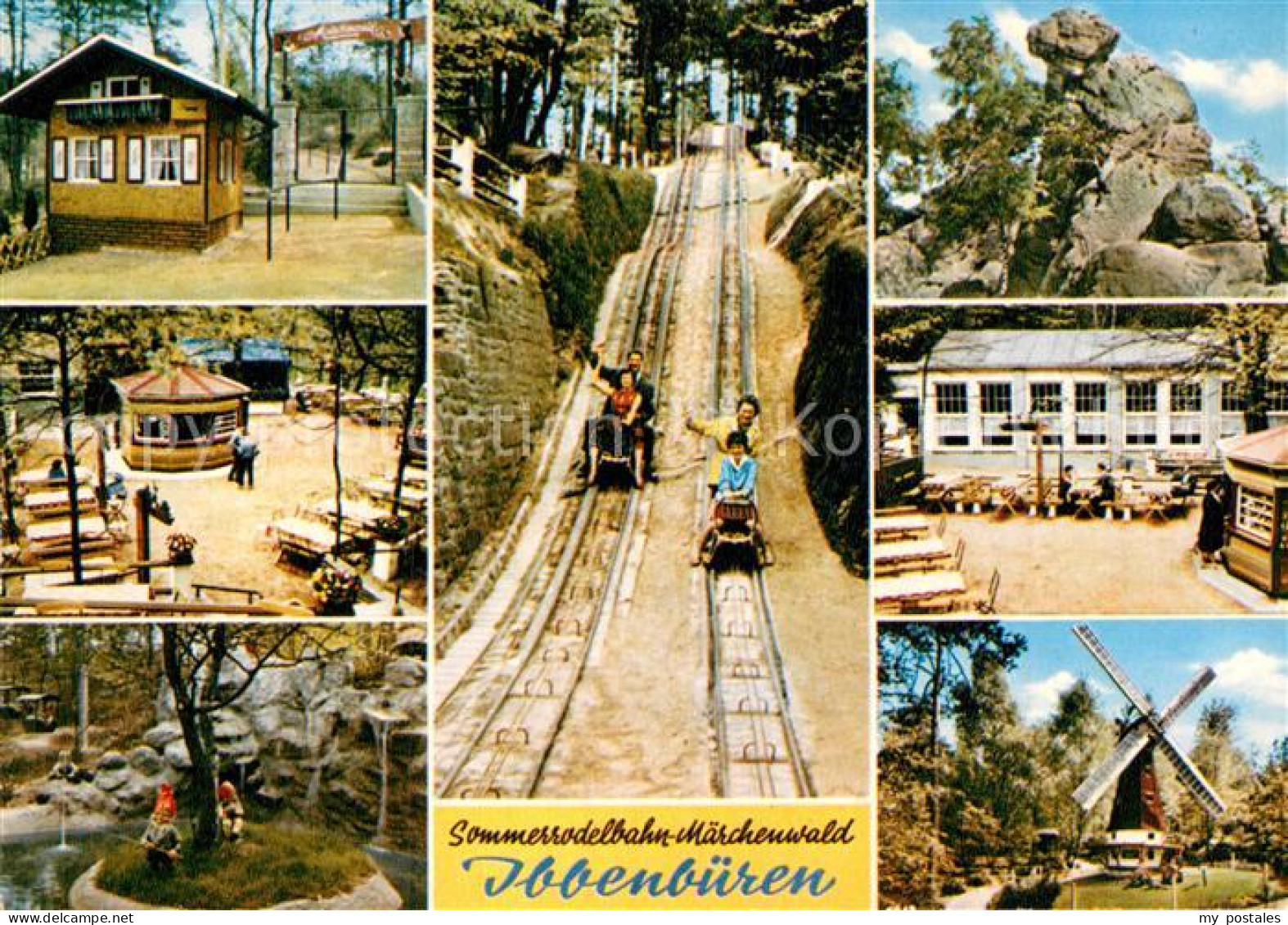 Ibbenbueren Sommerrodelbahn Maerchenwald