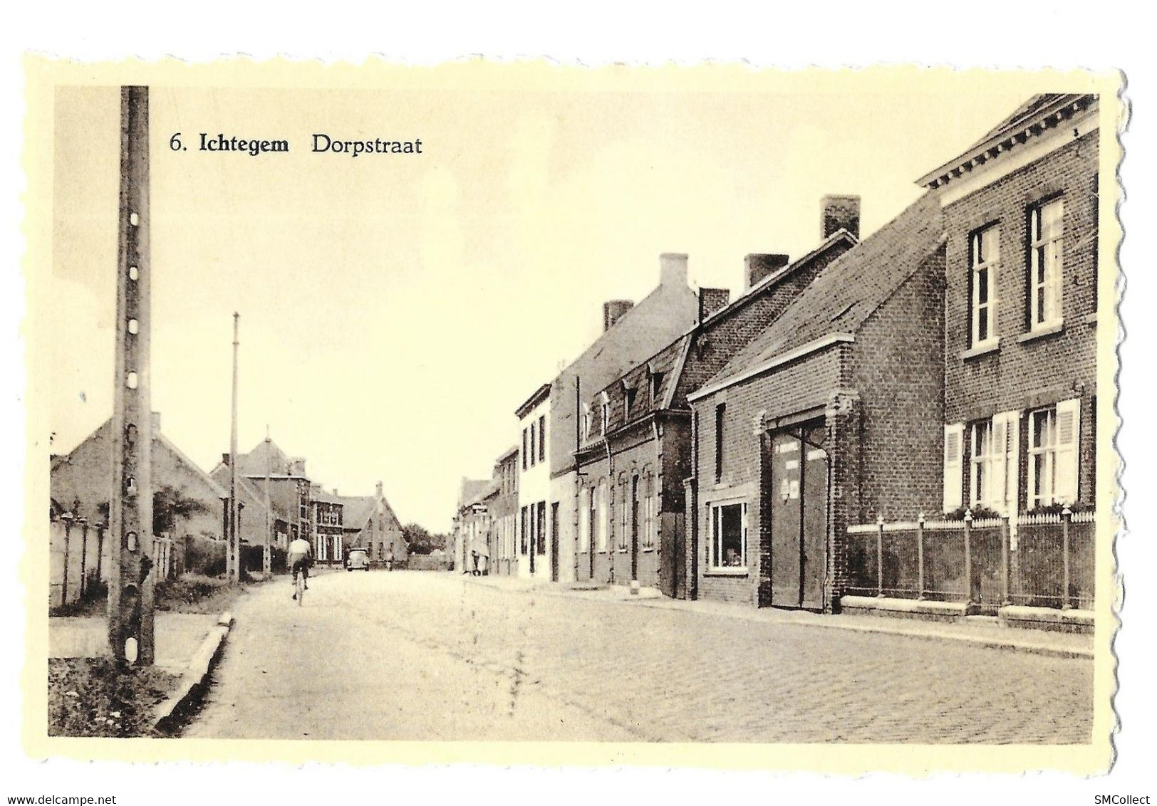 Ichtegem, dorpstraat, lot de 2 cartes (12774)