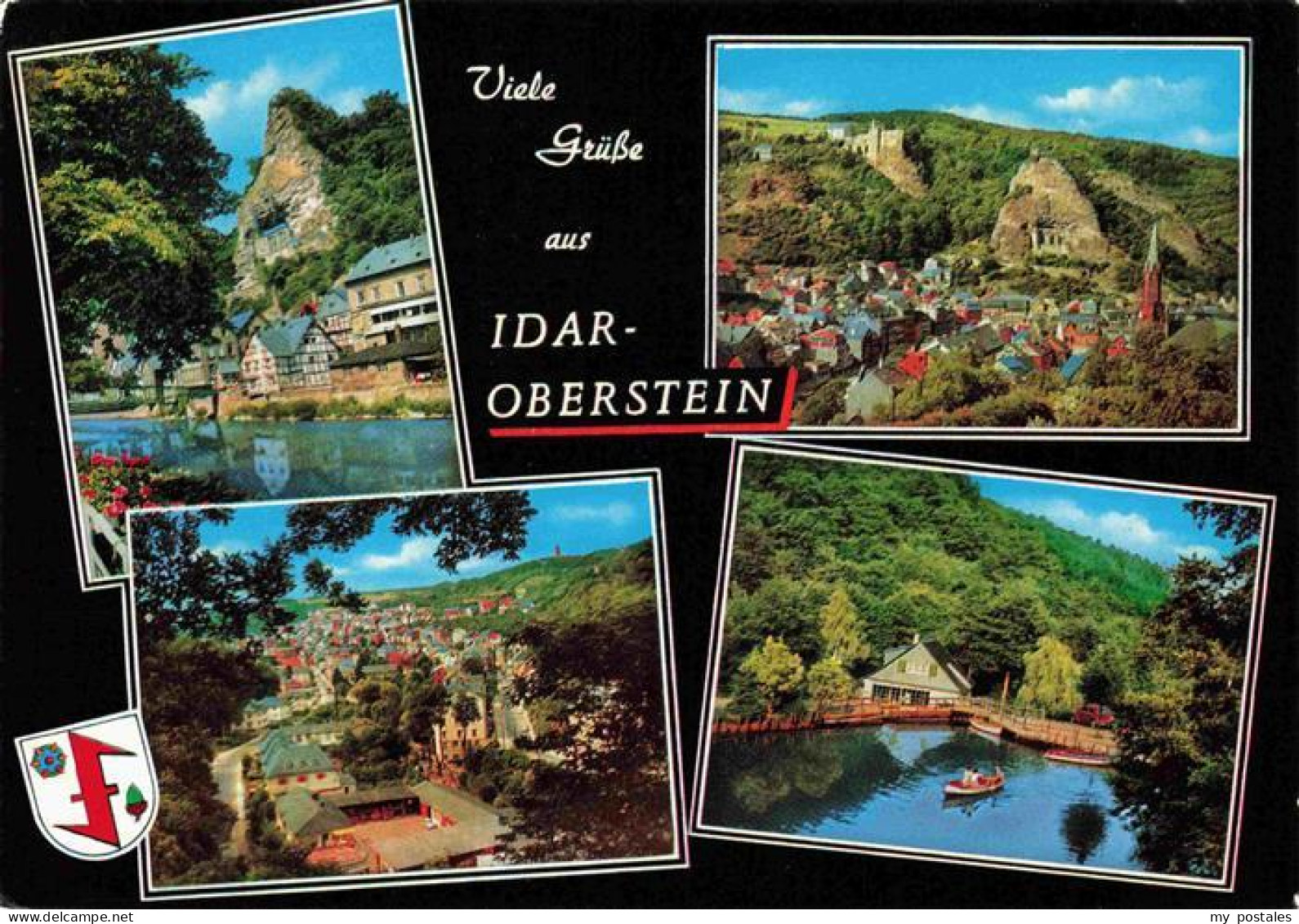 Idar-Oberstein Jdar-Oberstein Teilansichten Panorama